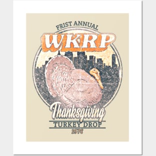 WKRP Turkey Drop Posters and Art